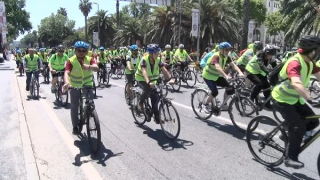 Tarihi Yarımada’da pedallar bağımlıkla mücadele için çevrildi