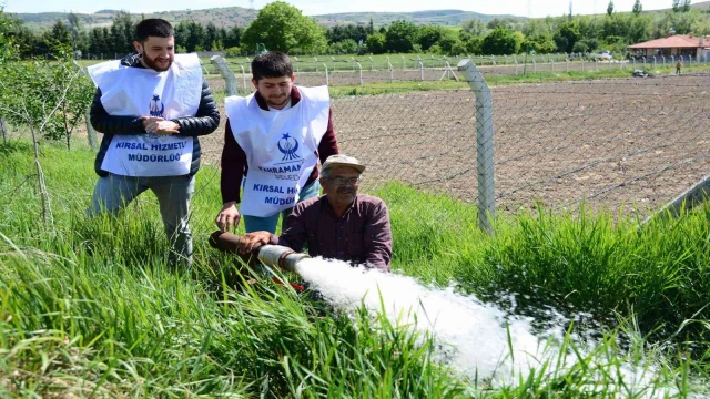 Tarım Bakanı Kirişci’den Kahramankazan’a kapalı sulama sistemi müjdesi