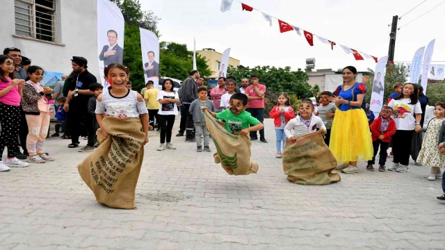 Tarsus’un köylerinde çocuklar 3 gün bayram coşkusu yaşadı