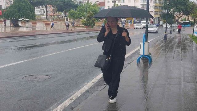 Tekirdağ’da sağanak yağış sonrası güneş