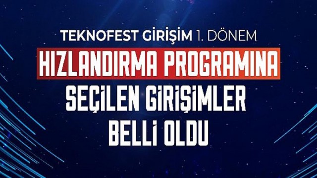 TEKNOFEST Girişim Programı Finalistleri Belirlendi