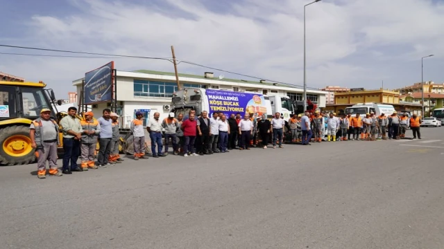 TOKİ’de toplu temizlik çalışması yapıldı