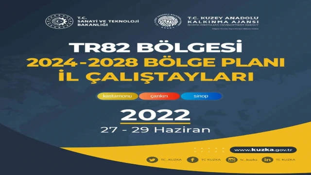 TR82 Bölgesi 2024-2028 Bölge Planı çalıştayları başlıyor