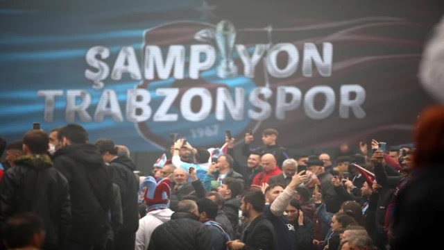 Trabzon’a ’şampiyonluk’ göçü; maç öncesi büyük coşku