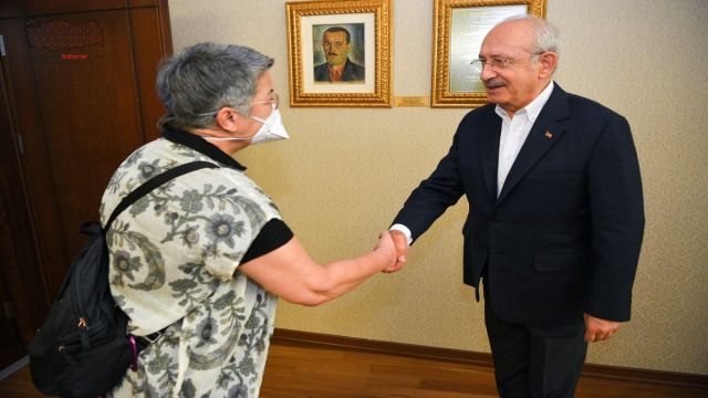 TTB Başkanı Fincancı'dan Kılıçdaroğlu'na ziyaret