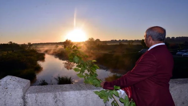 Tunca Nehri kenarında kakava kutlaması