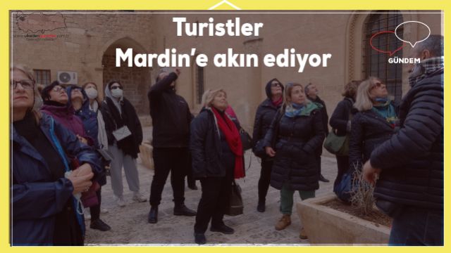 Turistler kış mevsimine aldırış etmeden Mardin’e akın ediyor