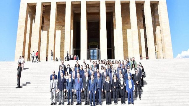 Türkçimento Yönetim Kurulu Anıtkabir’de