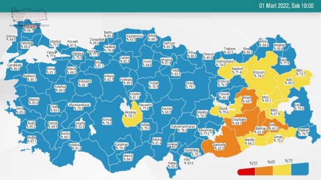 Türkiye'de 11 bin 783 kişinin Kovid-19 testi pozitif çıktı, 41 kişi hayatını kaybetti