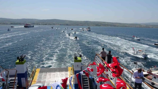 Türklerin Anadolu’dan Rumeli’ye geçişi 668 yıl sonra yeniden canlandırıldı