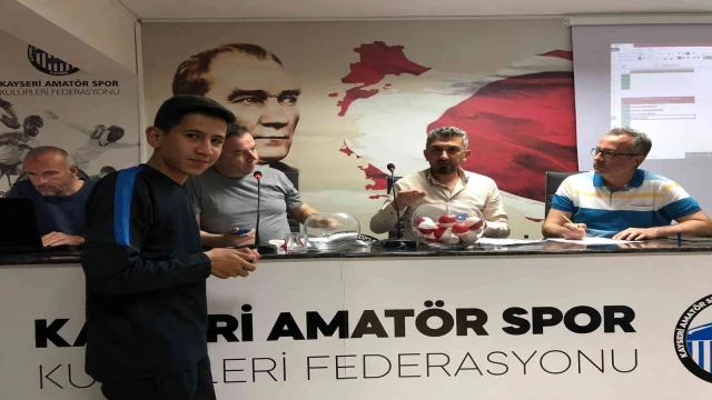 U14 Ligi fikstür çekimi yapıldı