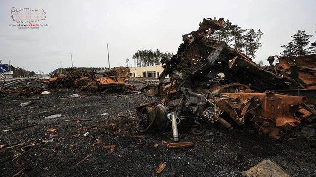 Ukrayna'da harabeye dönen Borodyanka'da ceset arama çalışmaları başladı