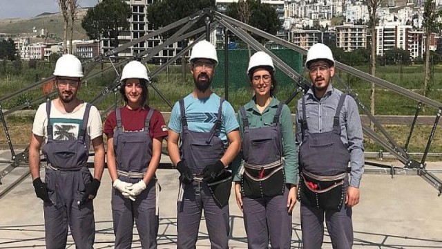 Uluslararası Çelik Köprü Yarışması’nın Birincisi İKÇÜ