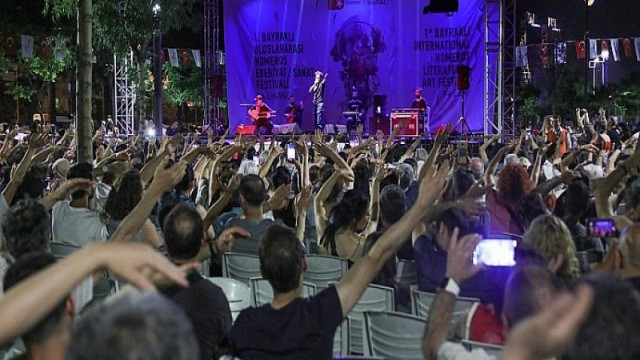 Uluslararası Homeros Festivali’ne muhteşem final!