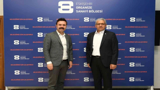 Vali Yardımcısı Altun’dan Eskişehir Organize Sanayi Bölgesi Yönetim Kurulu Başkanı Küpeli’ye ziyaret