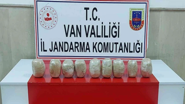 Van’da 10 kilo uyuşturucu ele geçirildi