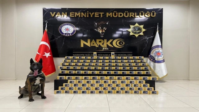 Van’da 67 kilogram eroin ele geçirildi