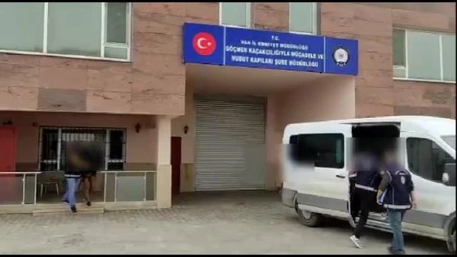 Van’da göçmen kaçakçılığına 7 gözaltı