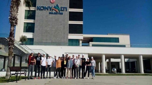 Yabancı öğrencilerin staj tercihi Konyaaltı Belediyesi