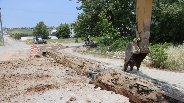 Yalova Belediyesi’nden içme suyu hattı çalışması