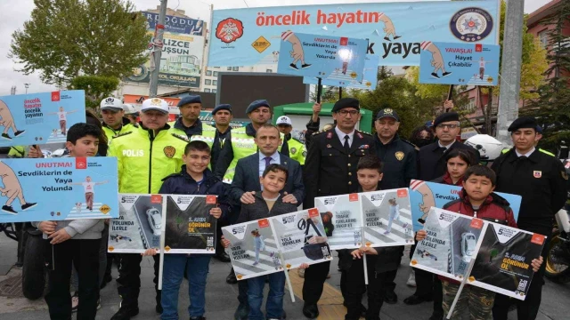 ‘Yayalar için 5 adım mottosu’ etkinliği düzenlendi