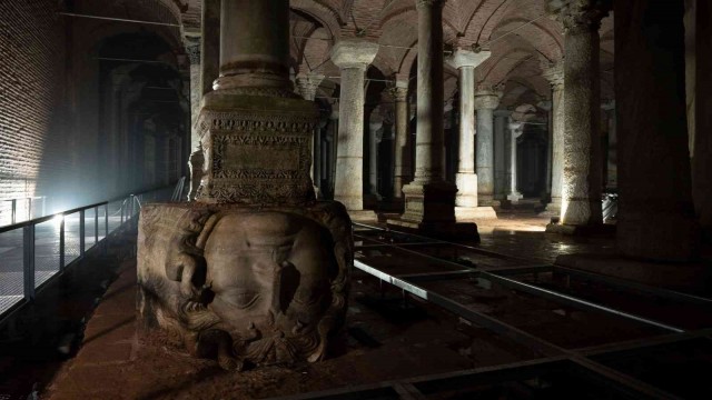 Yerebatan Sarnıcı restorasyonunda sona doğru, Mayıs ayında ziyarete açılacak