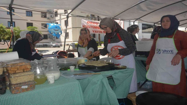 Yöresel lezzetler ilk kez bu festivalde buluştu