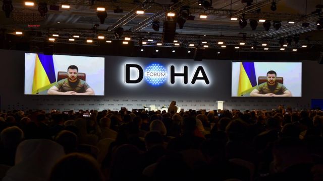 Zelenskiy, DOHA Formunda Açıklamalarda bulundu