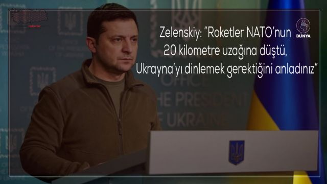 Zelenskiy'den Nato Hakkında Açıklamalar