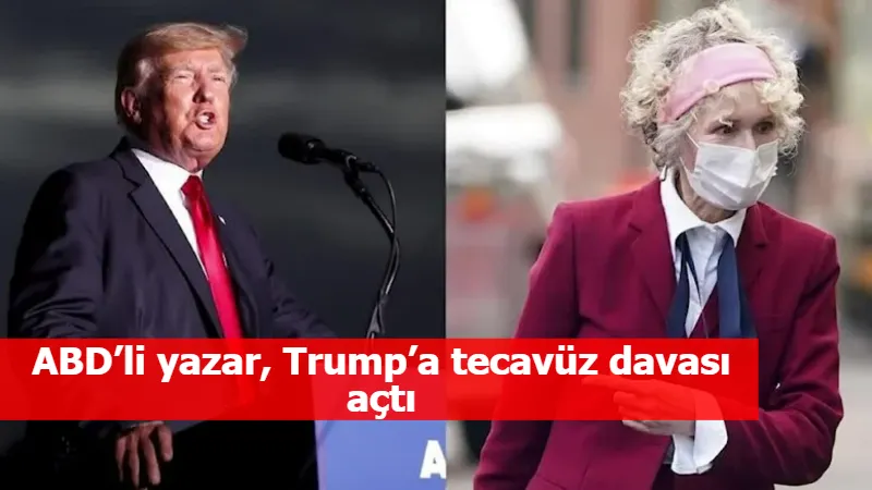 ABD’li yazar, Trump’a tecavüz davası açtı