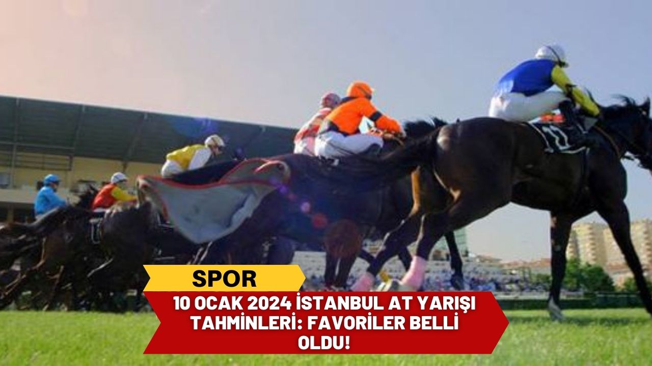 10 Ocak 2024 İstanbul At Yarışı Tahminleri: Favoriler Belli Oldu!