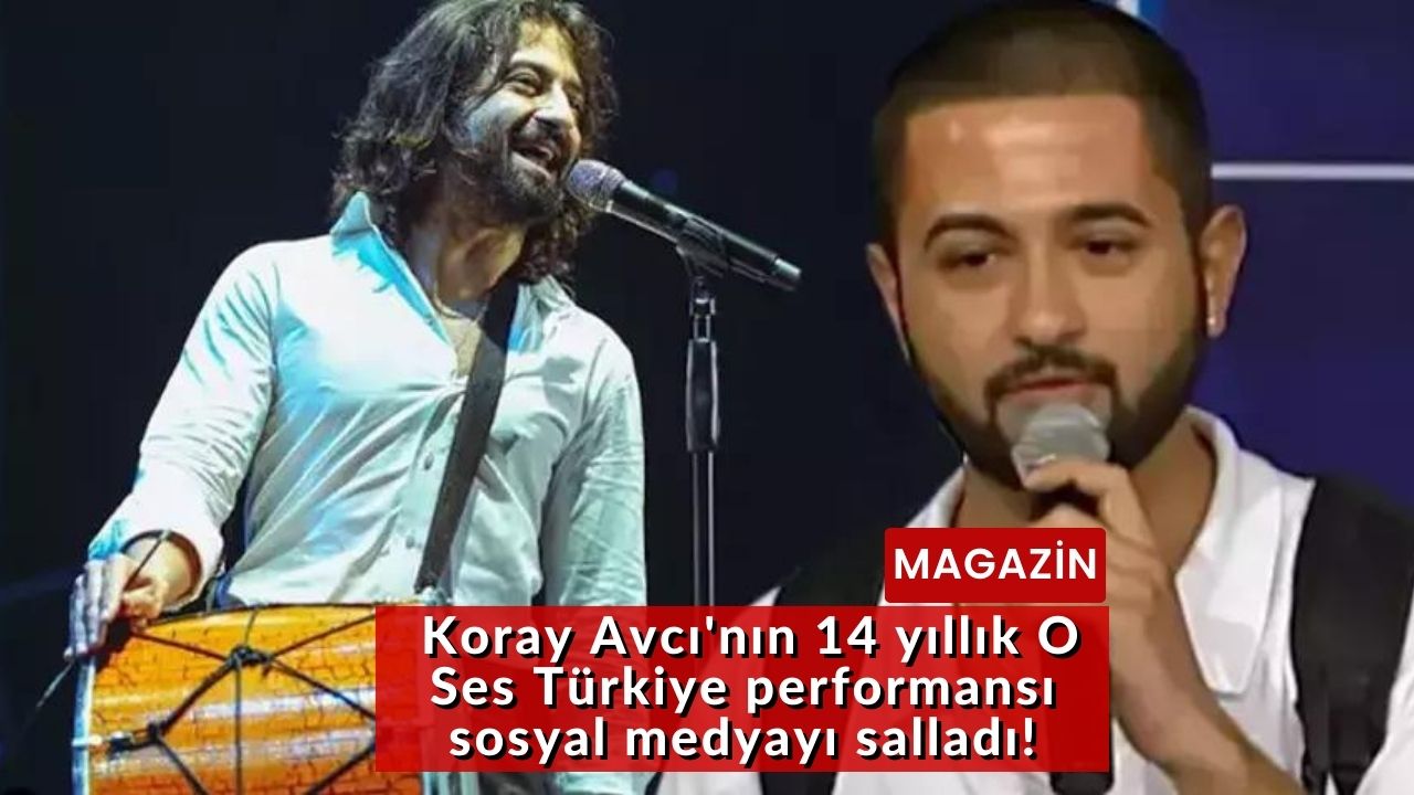 Koray Avcı'nın 14 yıllık O Ses Türkiye performansı sosyal medyayı salladı!